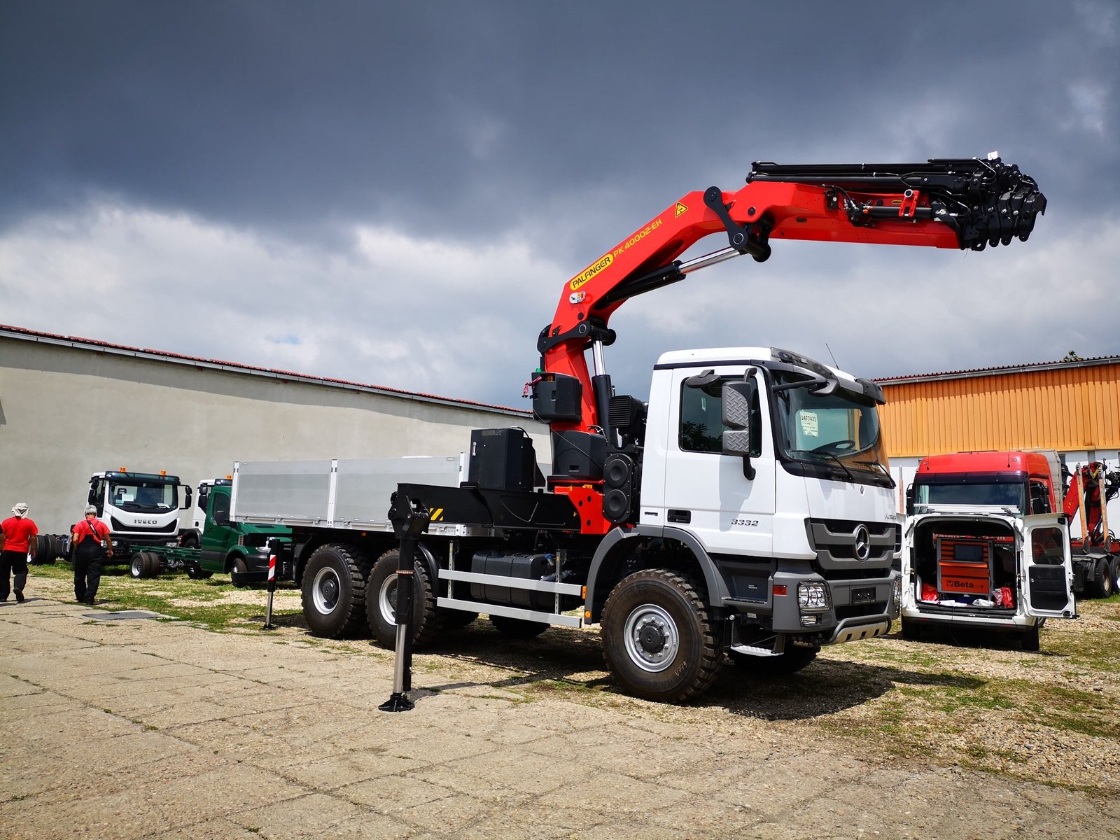 Palfinger dizalica PK 40002-EH za ELNOS BL BEOGRAD