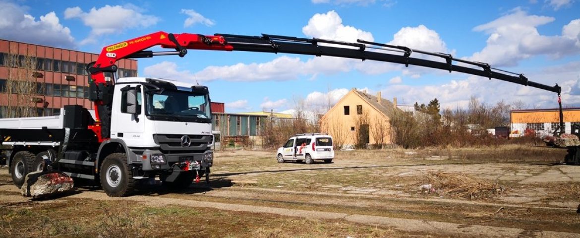 PALFINGER PK 40002 za Elektromontažu iz Kraljeva