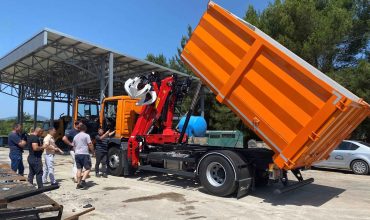 Palfinger Epsilon M110Z79 u službi Komunalnog Kotora