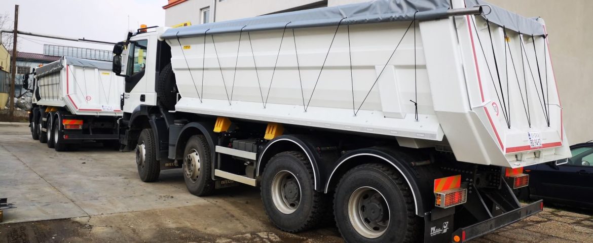 Stražnji kiper HP220 za Kolubaru