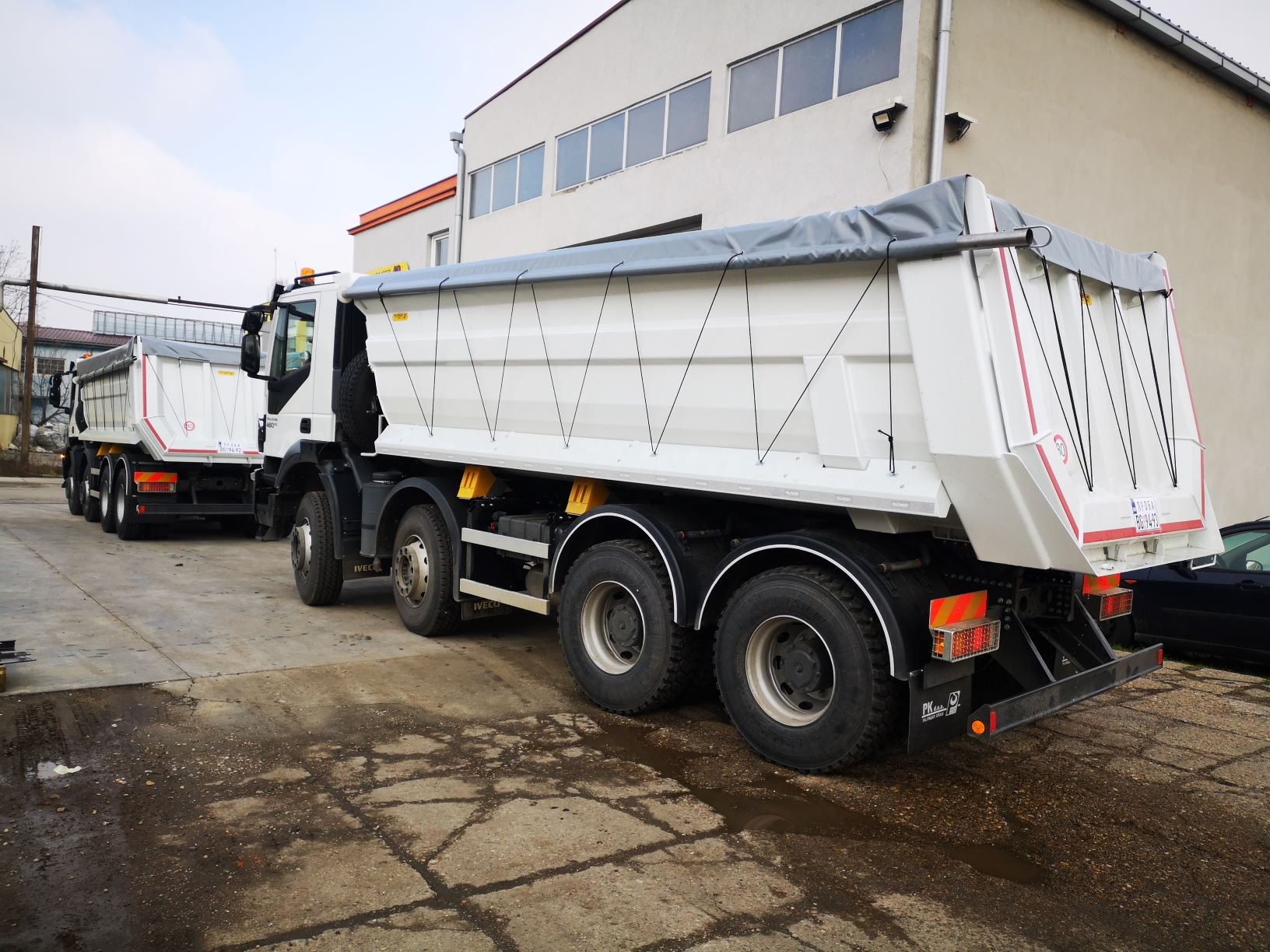 Stražnji kiper HP220 za Kolubaru