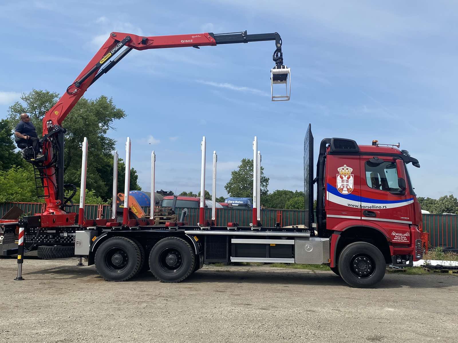 Palfinger Epsilon dizalica Q150Z96 za bORSELLINO