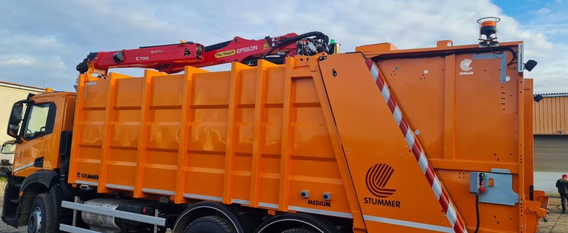 JKP Čistoća Novi Sad – isporuka Palfinger Epsilon dizalice C70G77