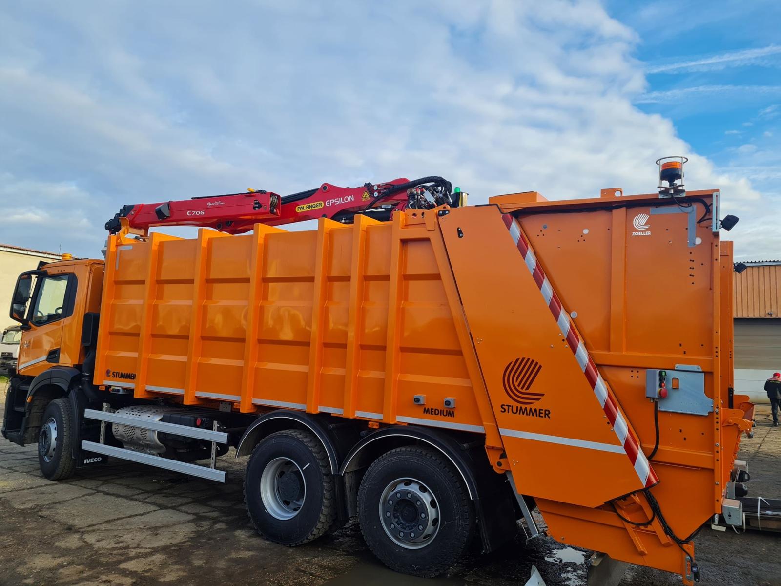 JKP Čistoća Novi Sad – isporuka Palfinger Epsilon dizalice C70G77