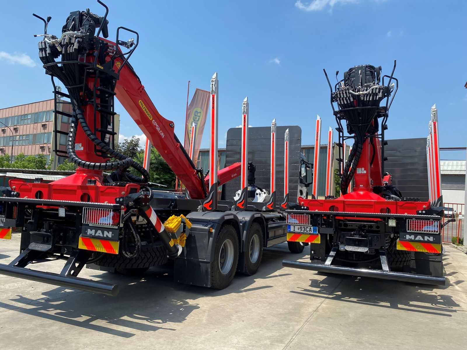 Isporuka dve šumarske nadgradnje sa Palfinger Epsilon dizalicama za Nikola d.o.o.