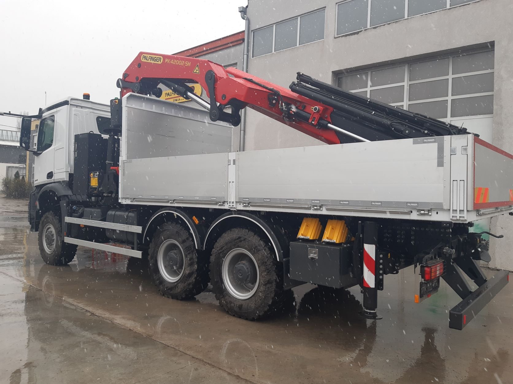 Nova Palfinger dizalica u floti Energotehnike Južna Bačka