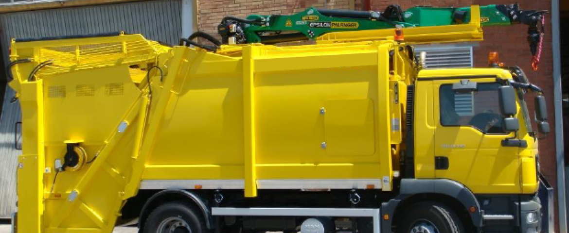 EPSILON C70 G – dizalica za pražnjenje podzemnih kontejnera
