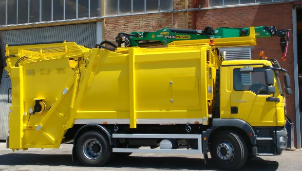 EPSILON C70 G – dizalica za pražnjenje podzemnih kontejnera