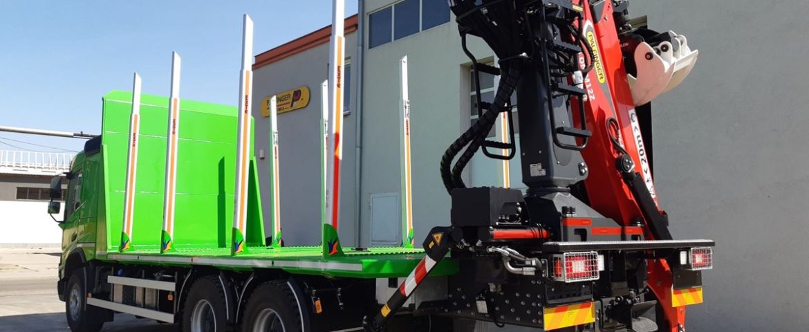 šumarska nadgradnja sa Palfinger Epsilon dizalicom za APM Gizdavić