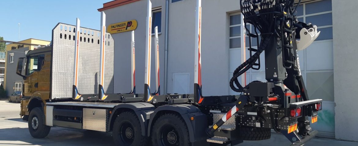 SNJEŽANA d.o.o. – Šumarska nadgradnja sa Palfinger Epsilon dizalicom