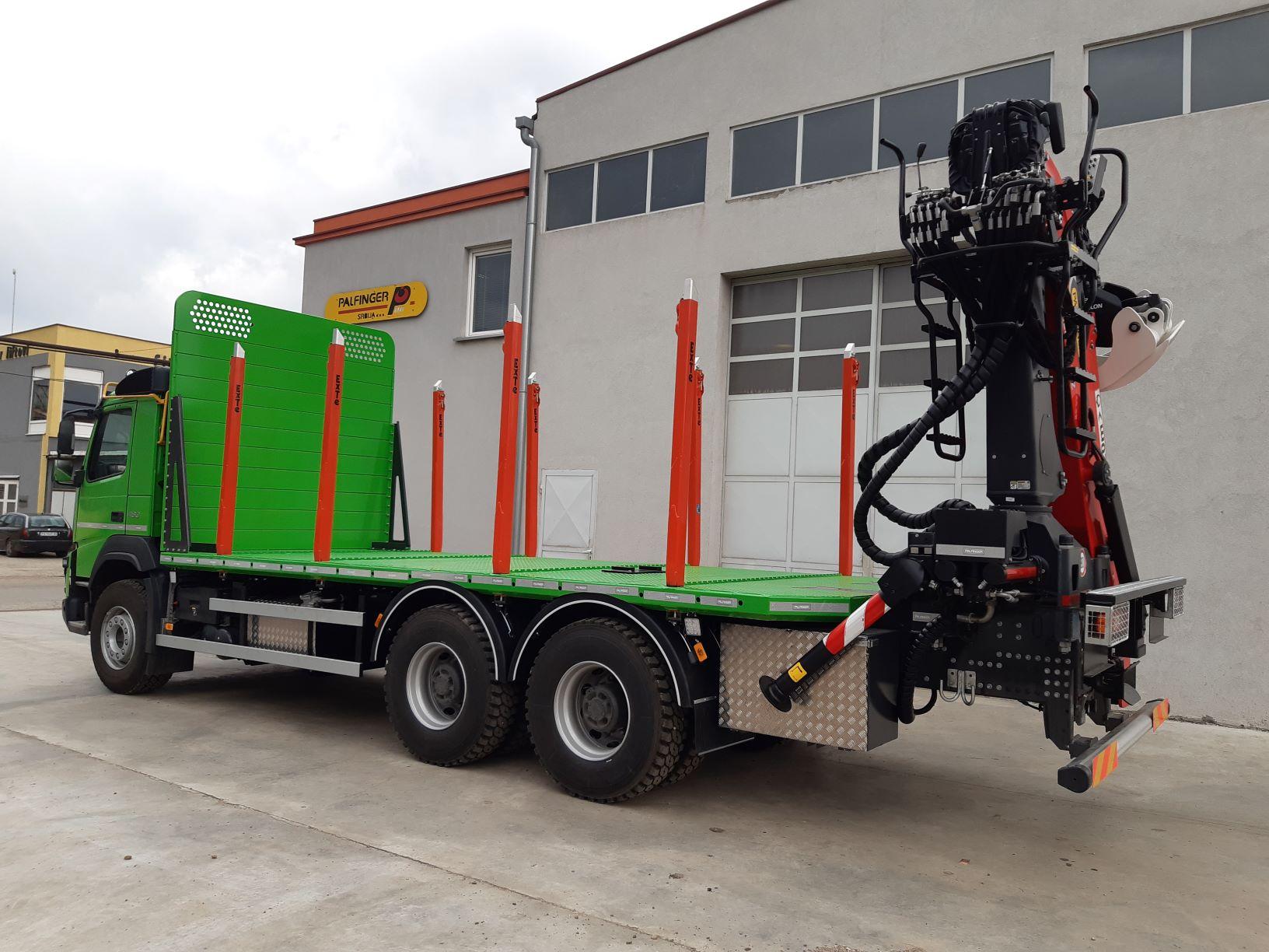 PEMI STIL ojačan Palfinger nadgradnjom