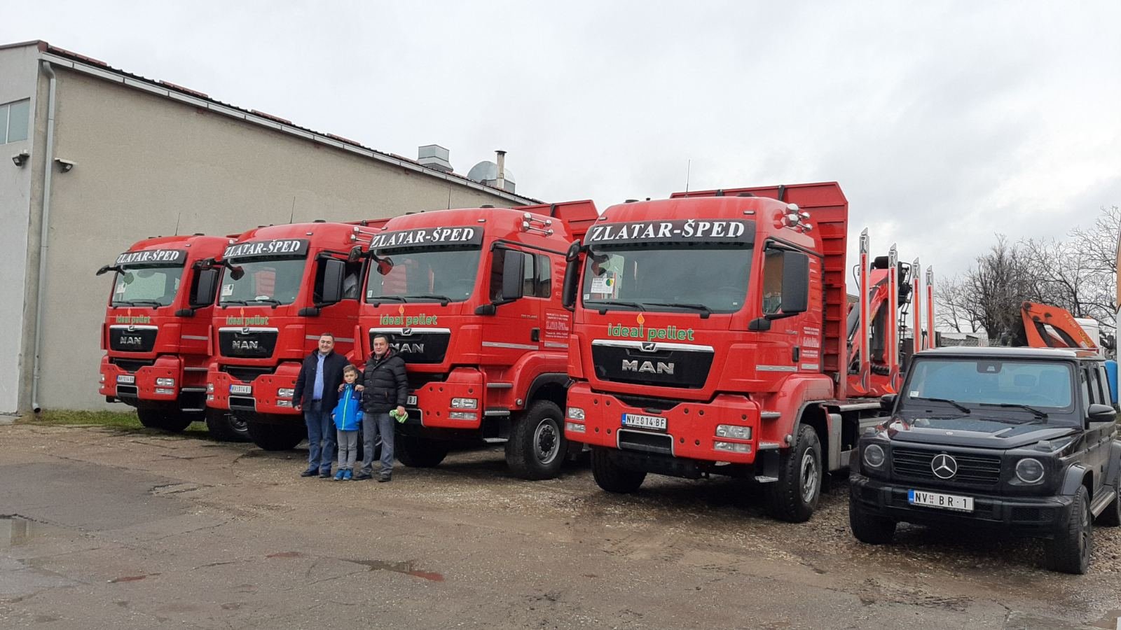 Četiri šumarske nadgradnje sa Palfinger Epsilon dizalicama za Zlatar Šped