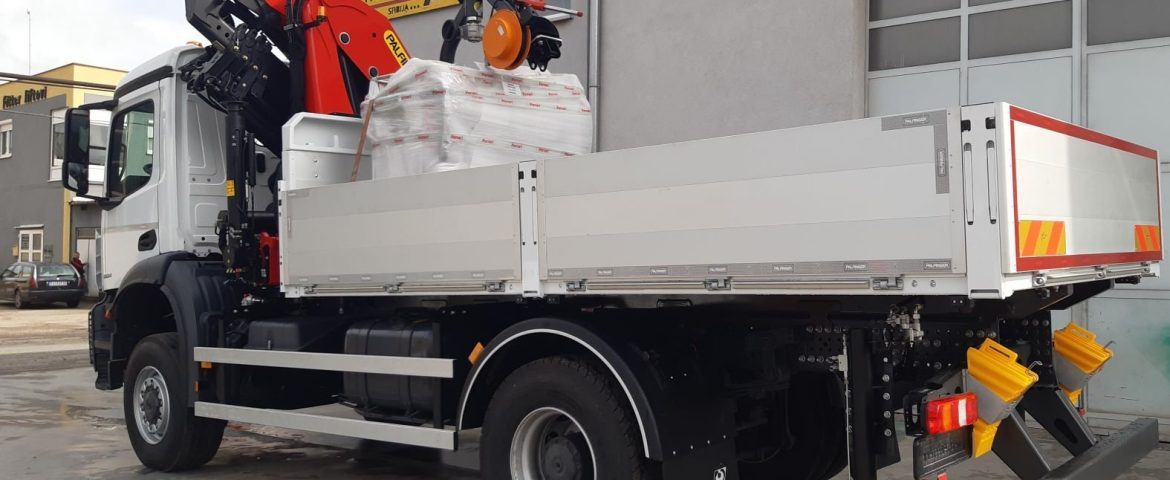 Isporuka specijalnog vozila sa Palfinger dizalicom PK 23500 za Mak Autostar