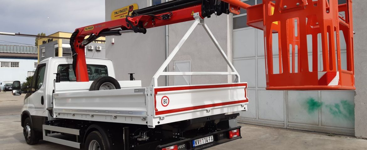 Palfinger PK 7.001 SLD3 za Elektromontažu Kraljevo