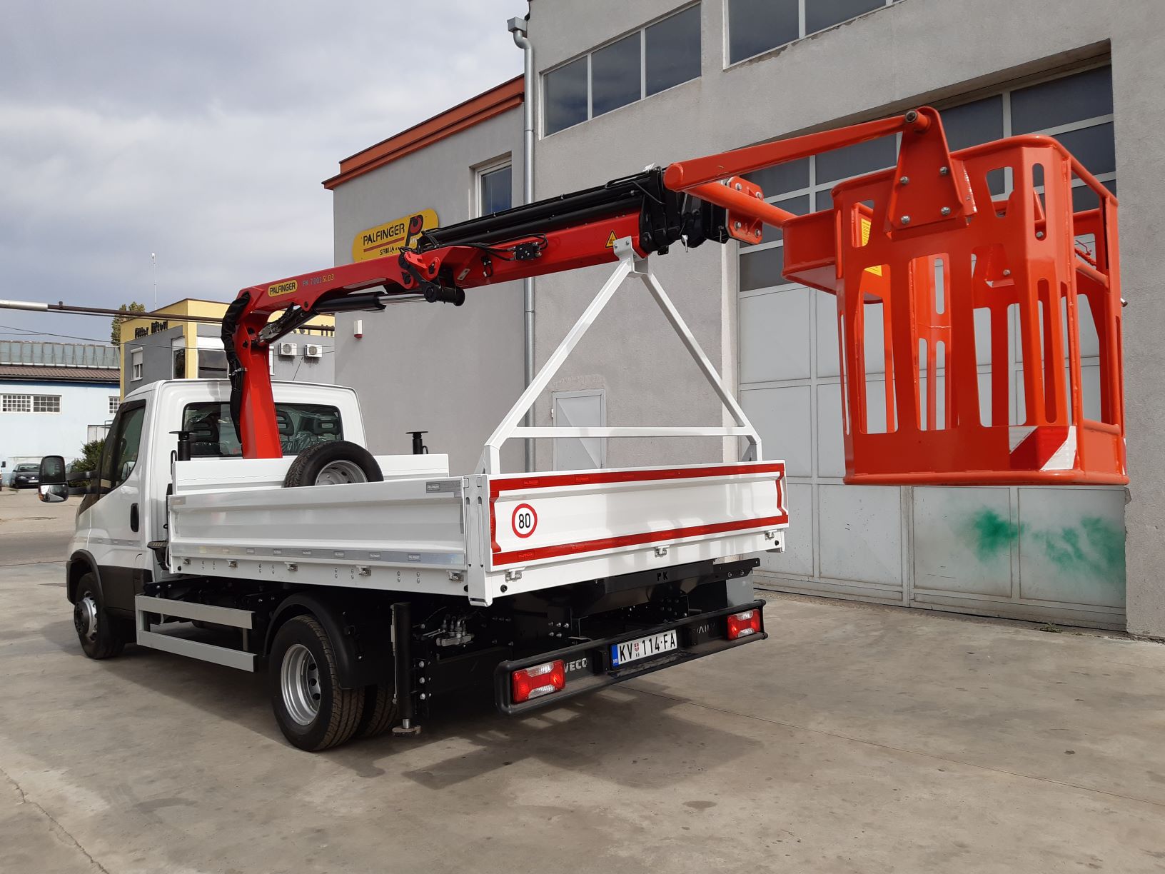 Palfinger PK 7.001 SLD3 za Elektromontažu Kraljevo