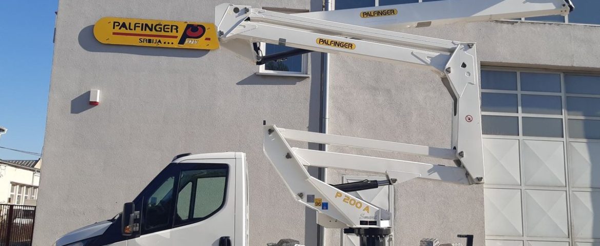 Palfinger radna korpa P200A za ELEKTROMONTAŽU