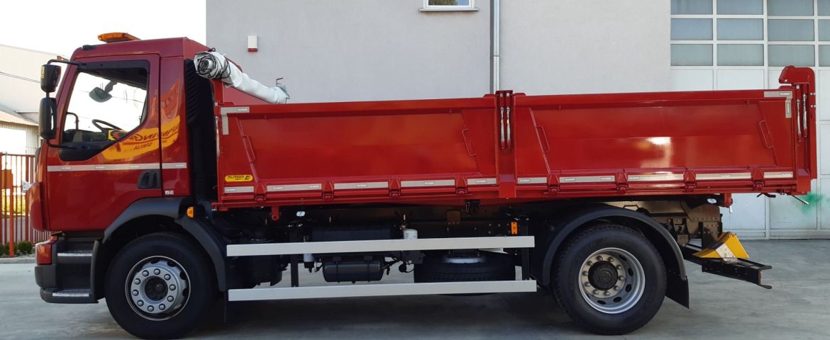 trostrani kiper TK 115 za Gradsku toplanu Niš