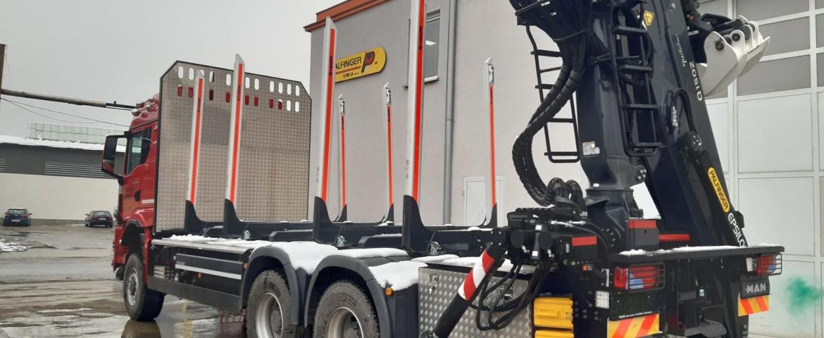 Šumarska nadgradnja sa Epsilon dizalicom za Snježana PNJ