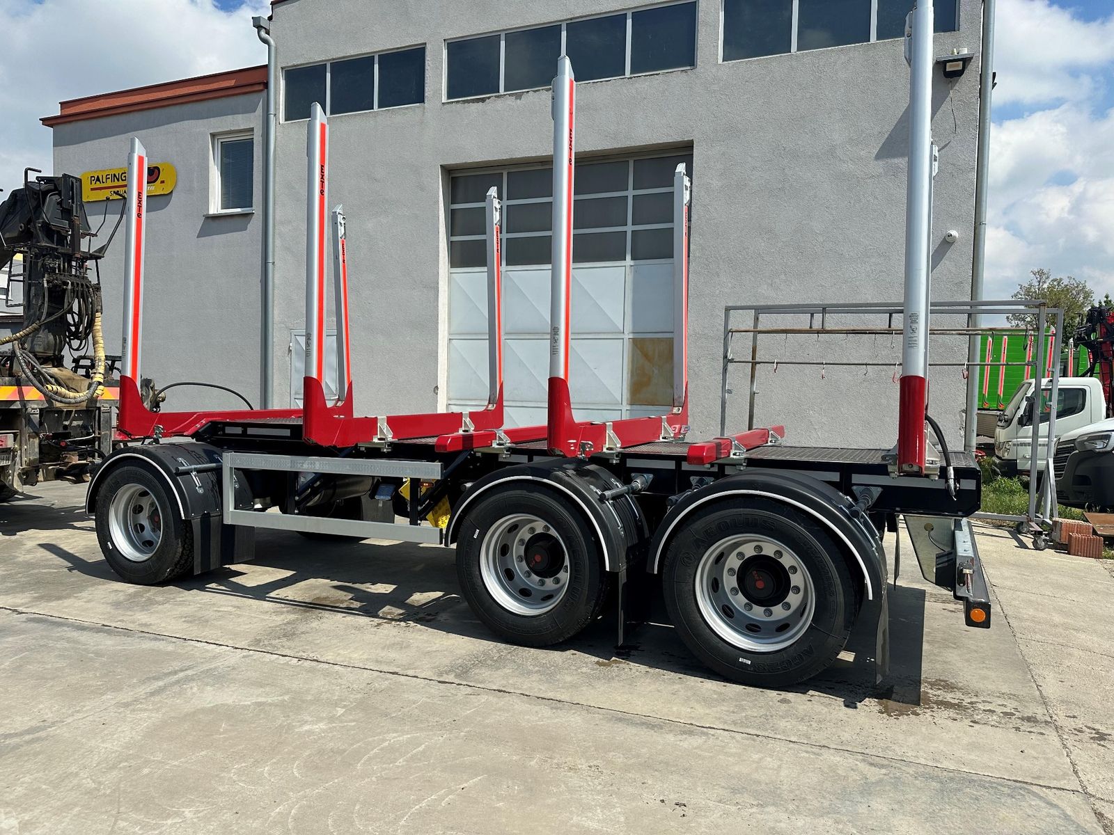 Šumarska prikolica PSM 300 za Privredno društvo RAS