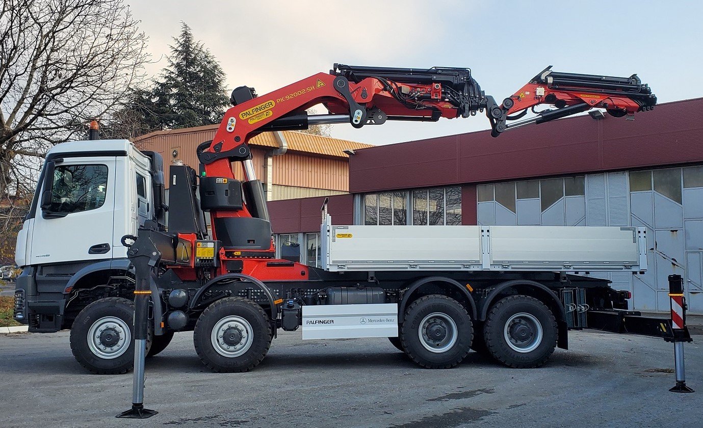 Palfinger PK 92002 SH za Elektroistok Izgradnju