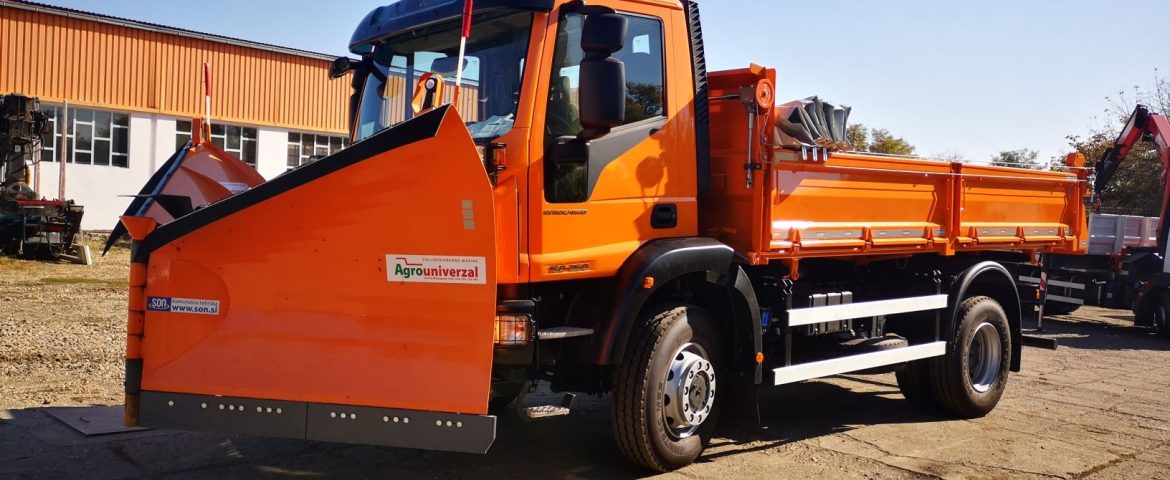 Trostrani kiper TK 115 za JKP Zelenilo Čačak