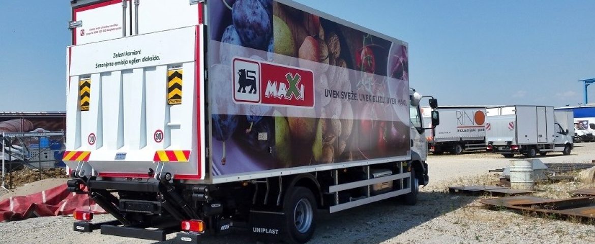 Isporuka Palfinger utovarnih rampi za Delhaize