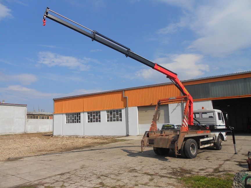 Palfinger dizalica PK 10000 montirana na polovan kamion za JP Kovinski Komunalac