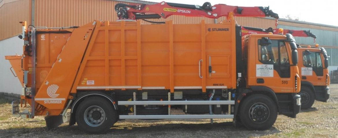 Nova vozila sa Palfinger Epsilon dizalicama za JKP Čistoća Novi Sad