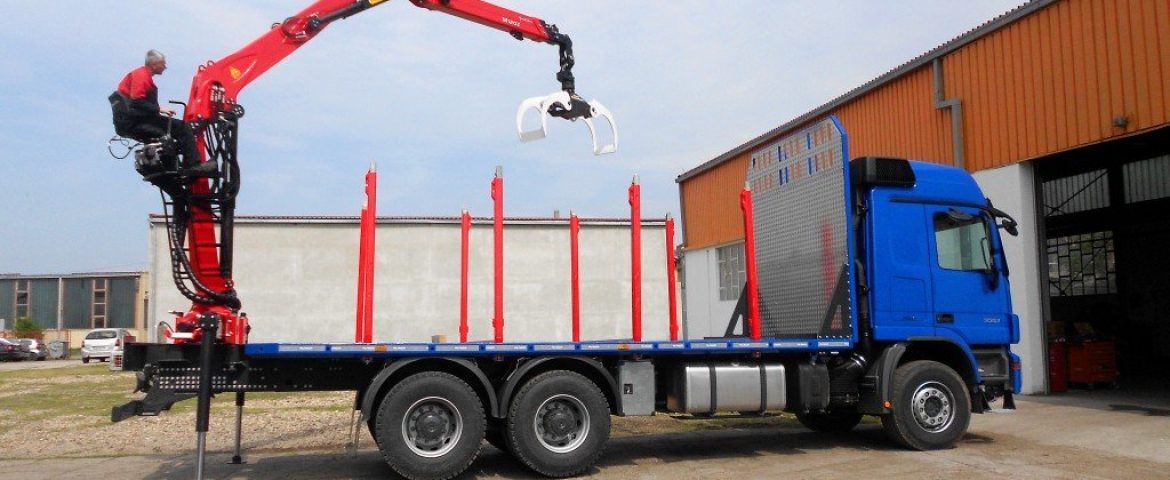 Šumarska platforma sa Palfinger Epsilon M120Z96 za Strugara Andrić