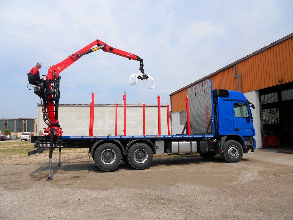 Šumarska platforma sa Palfinger Epsilon M120Z96 za Strugara Andrić