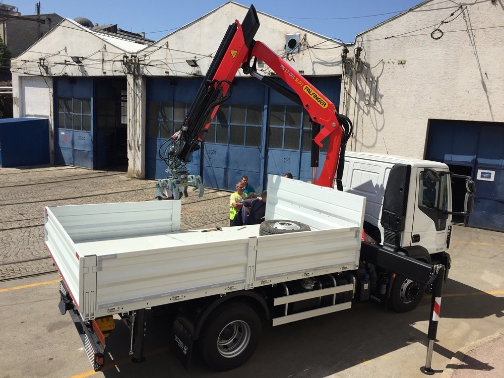 Palfinger PK 17.001 SLD1 za Gradsko Saobraćajno preduzeće Beograd