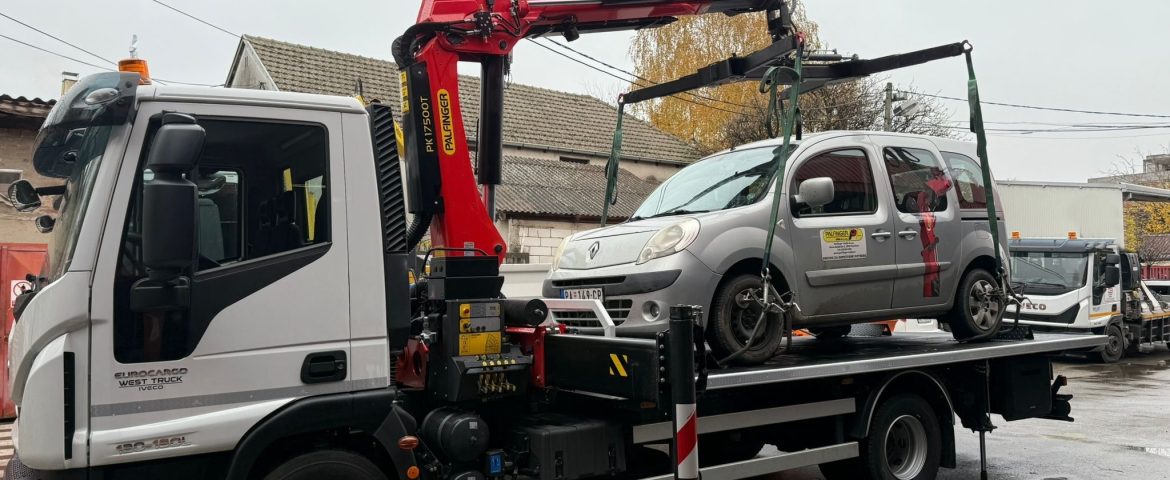 Palfinger pauk nadgradnja za Parking servis Novi Sad