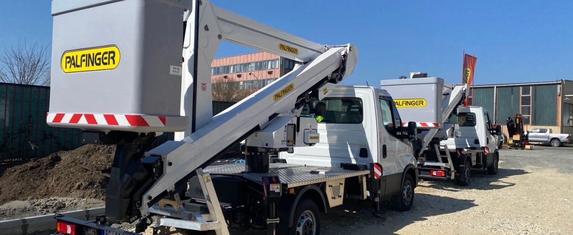 Delivery of Palfinger Aerial Work Platforms for Elnos Serbia