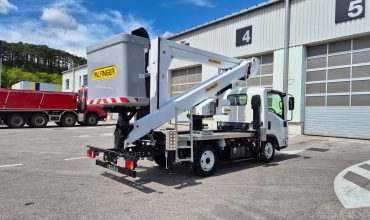 NOVO-ISUZU M21 T sa PALFINGER platformom P200 A-E
